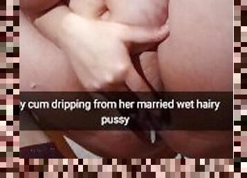 From my huge creampie - thats wife will 100% get pregnant -Cuckold Snap Captions
