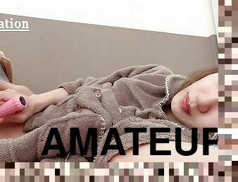 ?masturbation?I wake up in the morning and cum by clitoral masturbation. Amateur Japanese