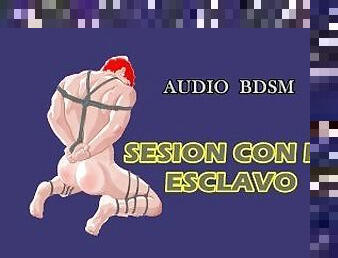 AUDIO ASMR - Sesión con mi esclavo - Español.