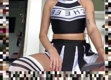 Fuck me in this cheerleader outfit