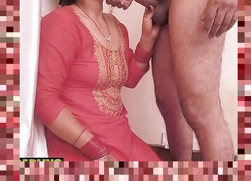 Indian Randi Stepmom ke liye stepson le ke aata tha customer, Clear Hindi Dirty Talk