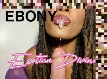 Exotica Divine turns her pussy into a Glazed donut ????