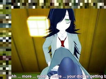 Tomoko Kuroki WataMote Feet Hentai POV