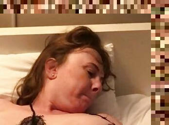 Bbw hotel blow job