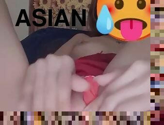 asiático, tetas-grandes, orgasmo, meando, squirting, corrida-interna, a-solas, filipino