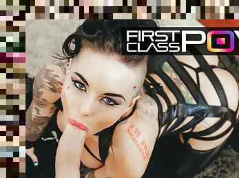 Tattooed Slut Christy Mack Loves Deep Face Fucking POV