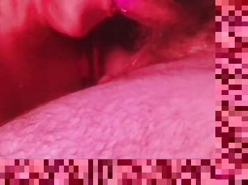 Wife eats husbands cock pop