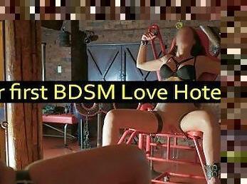 Our first BDSM sex in a Japanese LOVE HOTEL - LoganLayla