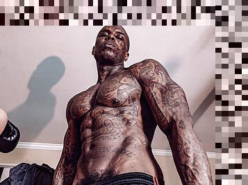 Big Black Hairy Dick Worship Hallelujah Johnson (Y&#039;all gon keep sucking this dick)