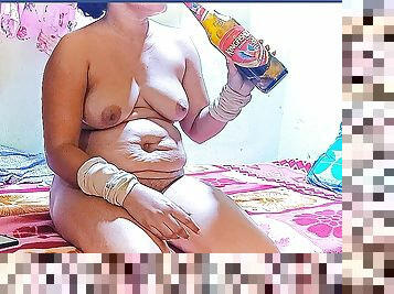Bhabhi Rough sex after drinking beer