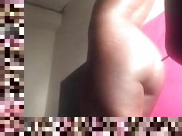 Strip Nude Ebony Pussy & Ass Reveal (21 year old nude black darkskin dances nude) teen