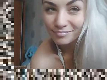 masturbación, coño-pussy, amateur, babes, juguete, hardcore, cámara, voyeur, cachonda, rubia