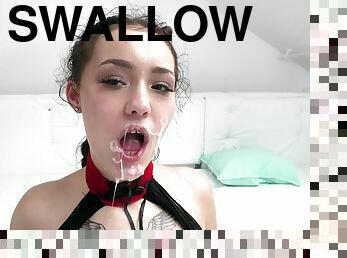 19 years old Lady Zee Intensive DAP, DVP, Piss, Deepthroat, BDSM and Facial cumshot with swallow (WET) - AnalVids