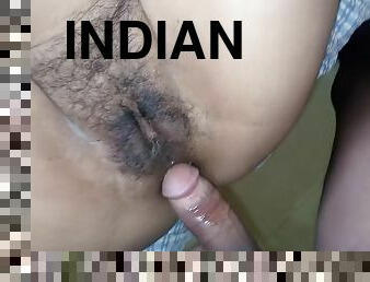 Indian School Stepbrother Stocking With Stepsister And Get Together Fucking In Badroom And Desi Creampi Sex
