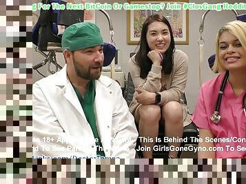 CLOV Mina Moon Gyno Examination by Doctor Tampa and Destiny Cruz