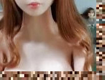 beautiful nice tits round sex doll preview