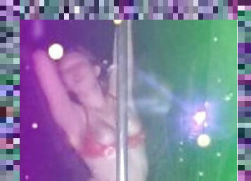 Smoking HOT Pole Dancing (First Time First Pole) Best Of Day & Night Shots!