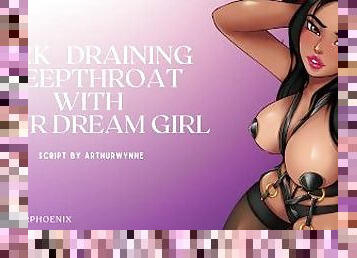 Dick Draining Deepthroat with Your Dream Girl