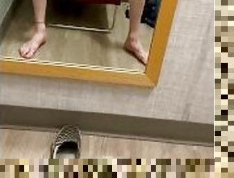 Quickie in Public Changing Room
