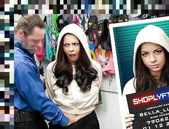 Desperate Young Shoplifter Begs The Loss Prevention Officer For A Way Out - Shoplyfter