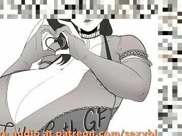 Thicc Goth Girl Grows Bigger Tits - Audio Clip