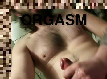 mastubasi, orgasme, amatir, cumshot-keluarnya-sperma, penis-besar, homo, seorang-diri, biseksual, tato, penis