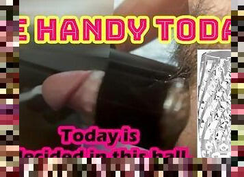 The Handy. Don't let the video go through this hole, move the piston at maximum speed