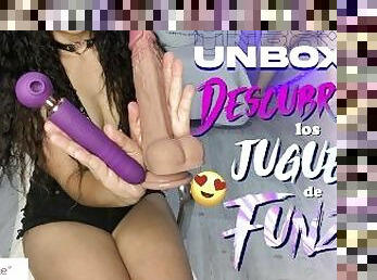 Dildo con movimiento y temperatura ???? unboxing FUNZZE - AGATHA DOLLY