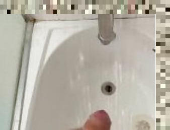 Stroking My Hard Cock in Shower ???? ????????