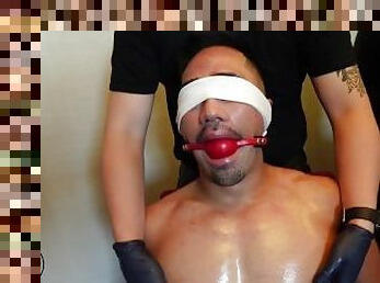 What happen when one of Bangkok Hottest Top get's tied up and gag? Tune in to find out!