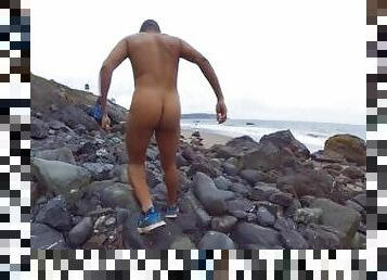 nudisti, vani, u-javnosti, amaterski, homo, plaža, pov, sami, egzibicionisti, twink