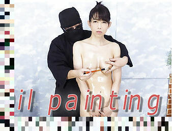 Oil painting - Fetish Japanese Video