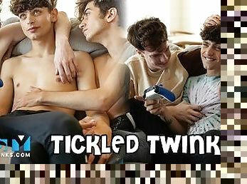 NastyTwinks - Tickled Twink - Zayne Bright Gets Tickled and Fucked by His Friends