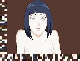NARUTO HENTAI: HINATA OPEN UP HER LEGS AND TAKES IT