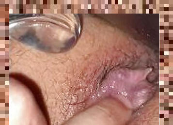 Deep Inside Red Ass Cumming