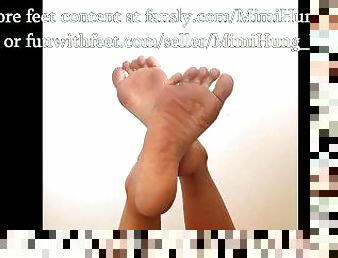 Flirting with You While Playfully Kicking My Feet in the Air (Foot Fetish and Sexy Voice)
