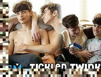 NastyTwinks - Tickled Twink - Zayne Bright Gets Tickled and Fuck Train Ensues
