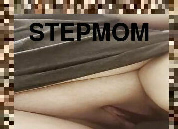 BBW stepmom MILF piss fetish close up your pov