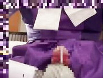 ???????????????????????????????????? / Japanese masturbating with toys in anime cosplay.