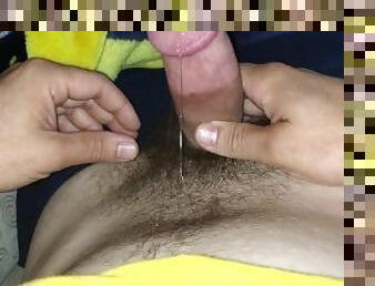 dyakol-masturbation, labasan, talsik-ng-tamod, hardcore, tamod, solo, puti, titi