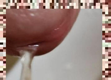 Close up pee