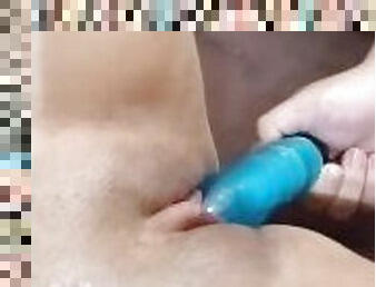 Follando, que rico me mete el vibrador ?????????? part: 1