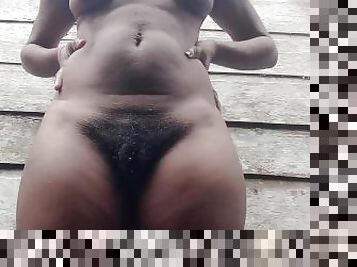 EBONY TWERK NUDE BEFORE MASTERBATE OUTDOOR