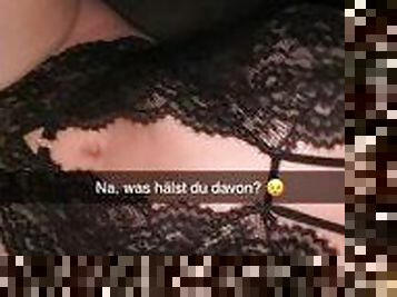 18 Jahre alte Freundin fickt mit dem Freund Ihrer Schwester ohne Kondom über Snapchat Sexting