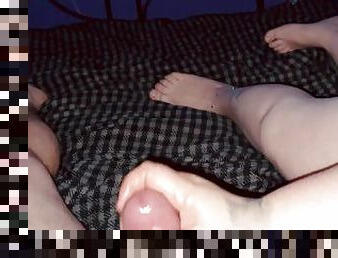 Nice handjob nice feet