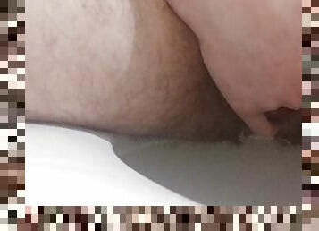 Peeing on my hands while masterbating and also squirting