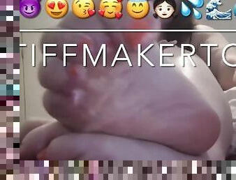 Fat creamy toes  $stiffmakertoes $app