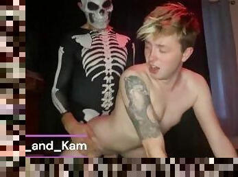 Halloween Skeleton Bones Twink