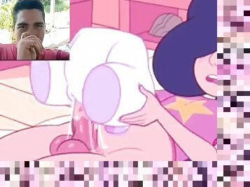 Horny Steven Universe fucks the first thing he gets hentai