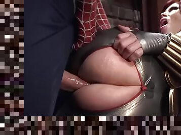 Black Widow Fucks Spider-Man